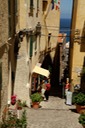 Street Scene Castelsardo Sardinia